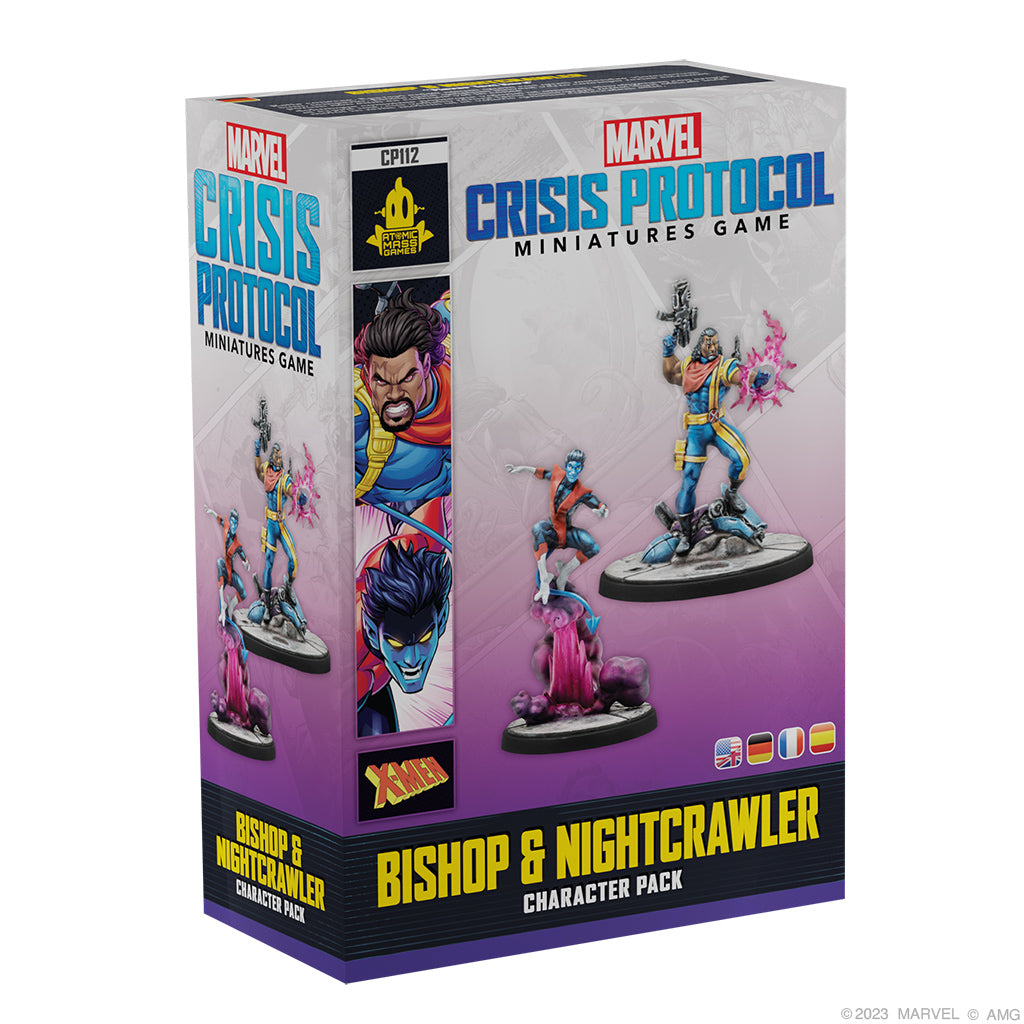 CP 112 MARVEL: CRISIS PROTOCOL - BISHOP & NIGHTCRAWLER | Grognard Games