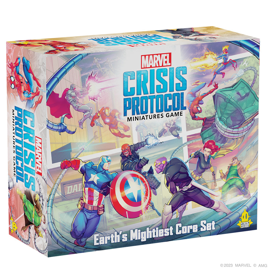 CP 143 Marvel Crisis Protocol: EARTH'S MIGHTIEST CORE SET | Grognard Games