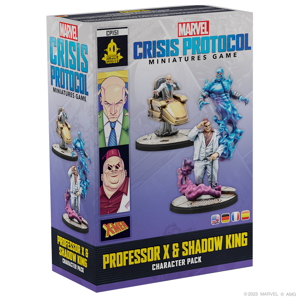 CP 151 MARVEL: CRISIS PROTOCOL - PROFESSOR X & SHADOW KING | Grognard Games