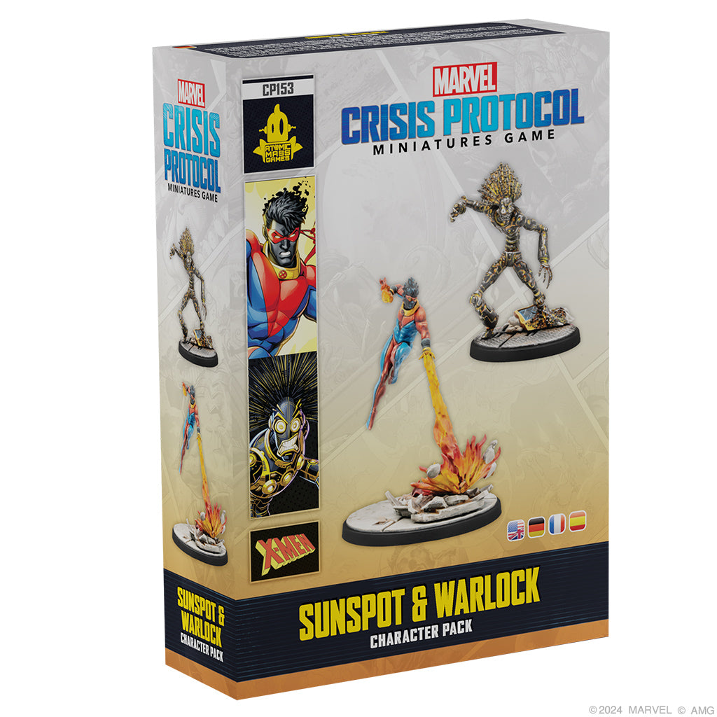 CP 103 MARVEL: CRISIS PROTOCOL - Sunspot & Warlock | Grognard Games