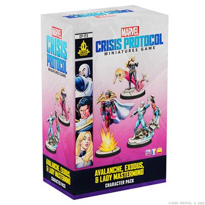 Marvel: Crisis Protocol - Avalanche, Exodus & Lady Mastermind | Grognard Games