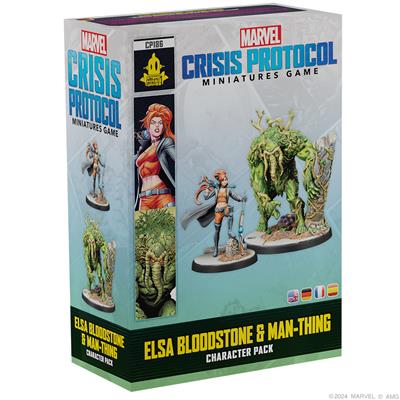 CP 186 Marvel: Crisis Protocol - Elsa Bloodstone & Man-Thing | Grognard Games