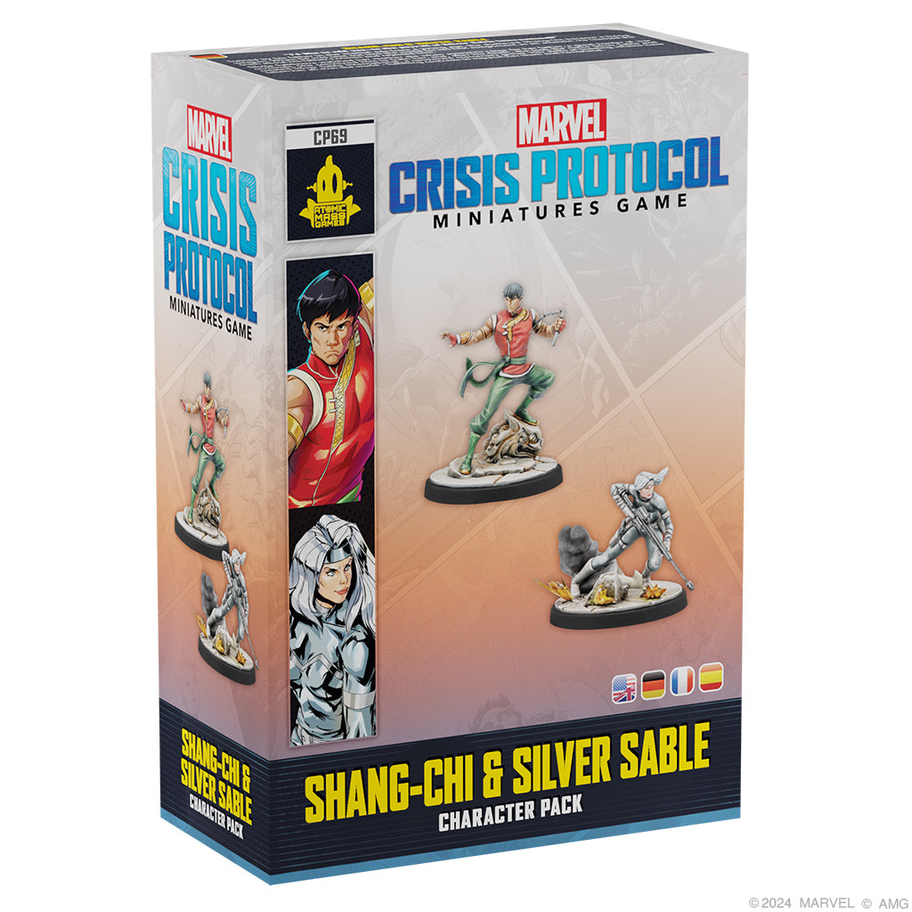 CP 69 Marvel Crisis Protocol: SHANG CHI & SILVER SABLE | Grognard Games