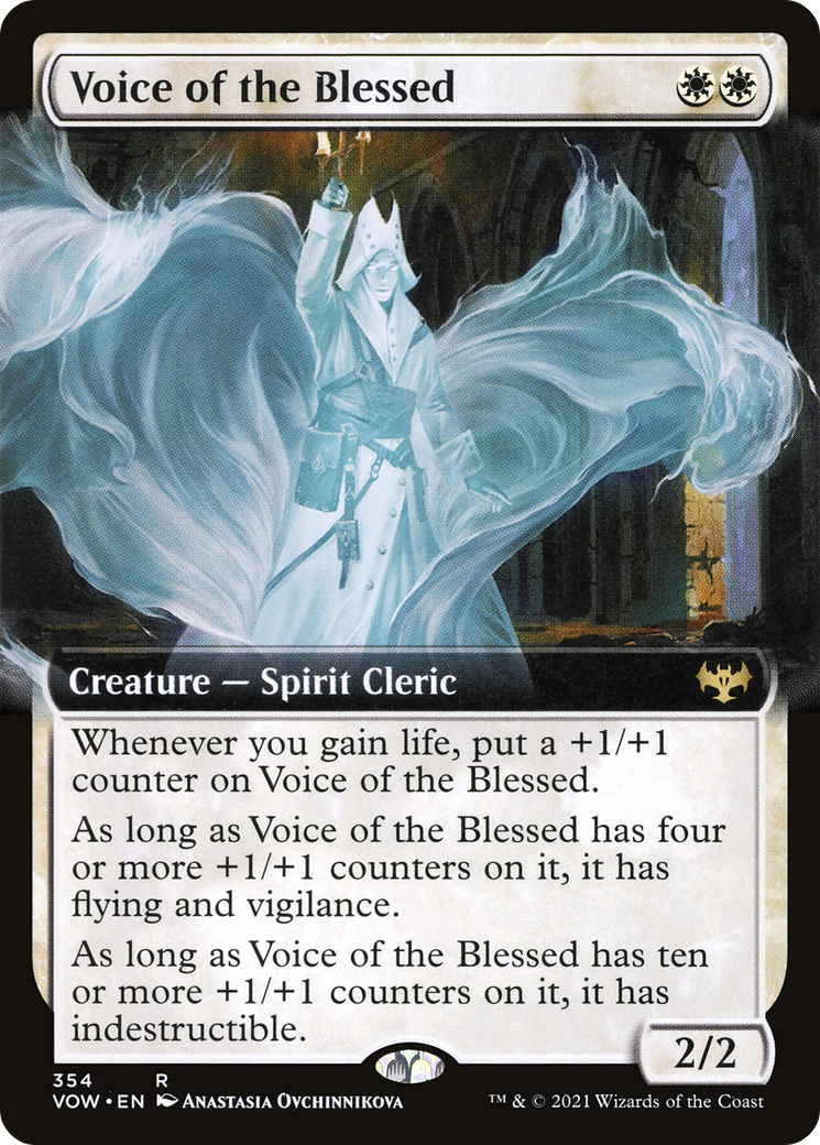 Voice of the Blessed (Extended) [Innistrad: Crimson Vow] | Grognard Games