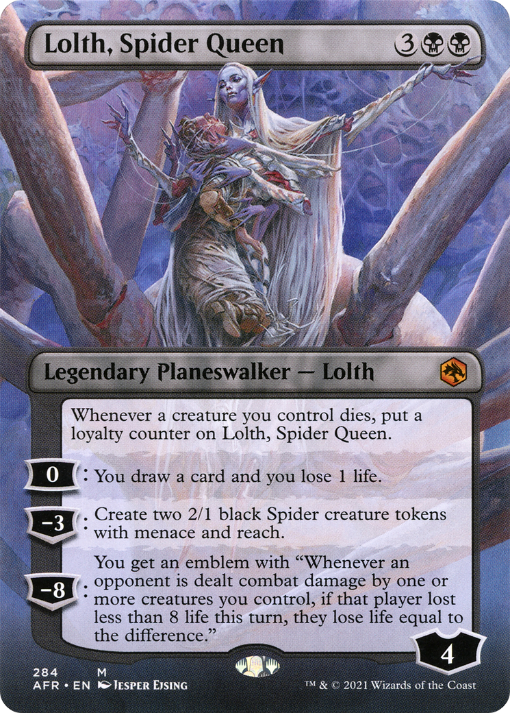 Lolth, Spider Queen (Extended) [Dungeons & Dragons: Adventures in the Forgotten Realms] | Grognard Games
