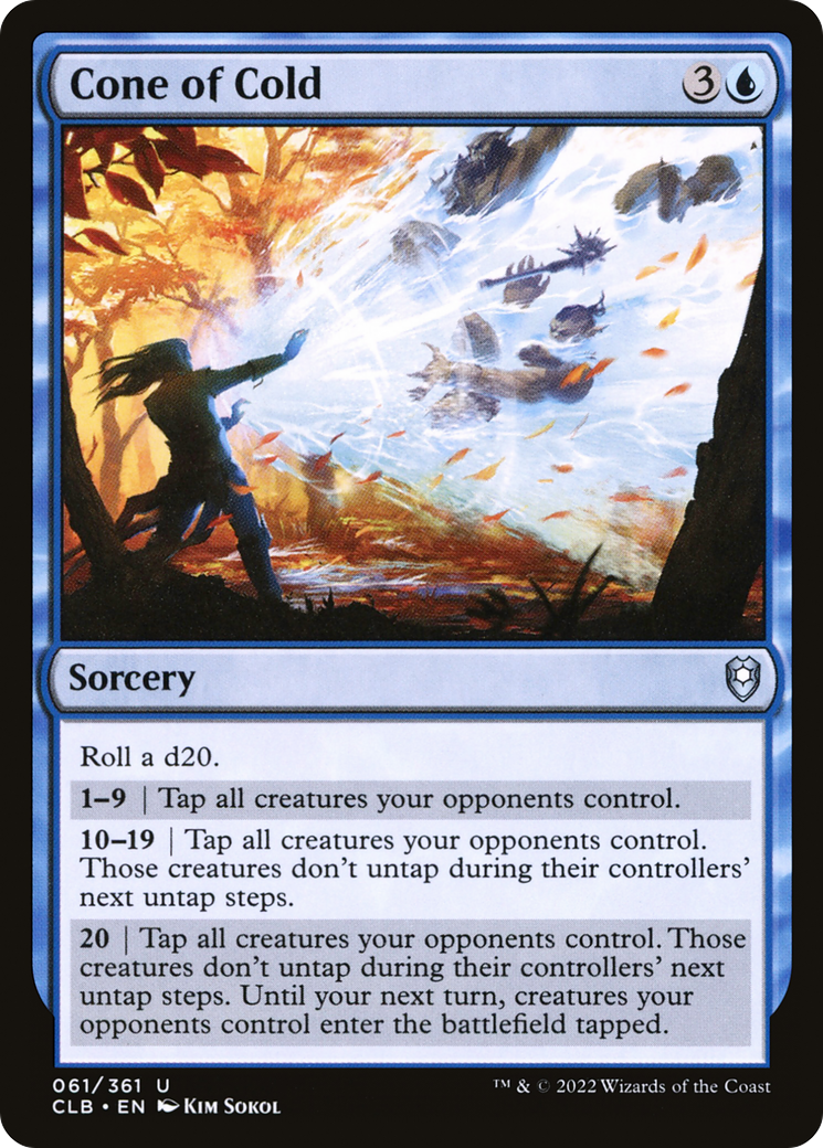 Cone of Cold [Commander Legends: Battle for Baldur's Gate] | Grognard Games