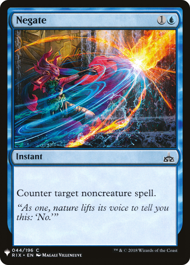 Negate [Mystery Booster] | Grognard Games