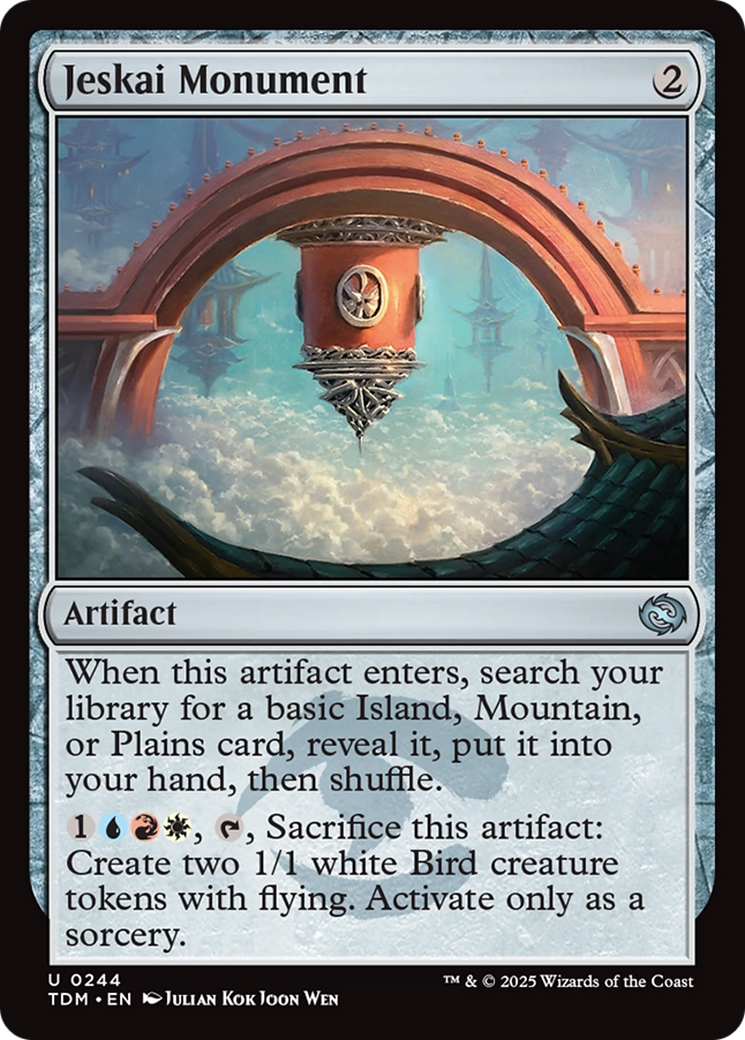 Jeskai Monument [Tarkir: Dragonstorm] | Grognard Games