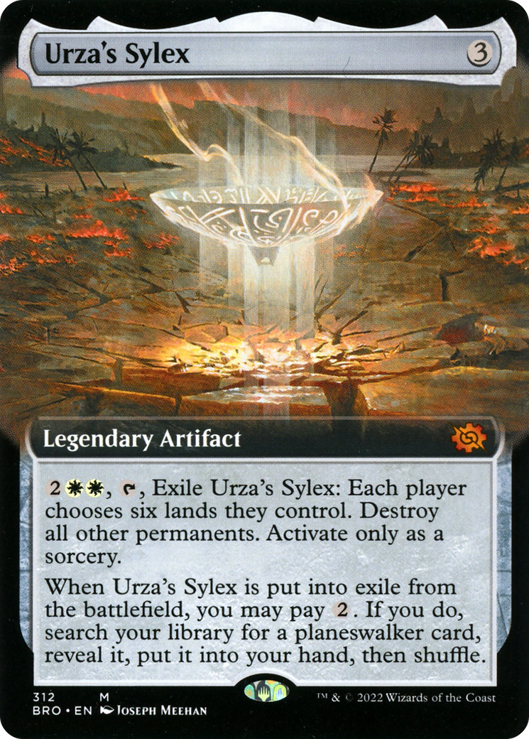 Urza's Sylex (Extended Art) [The Brothers' War] | Grognard Games
