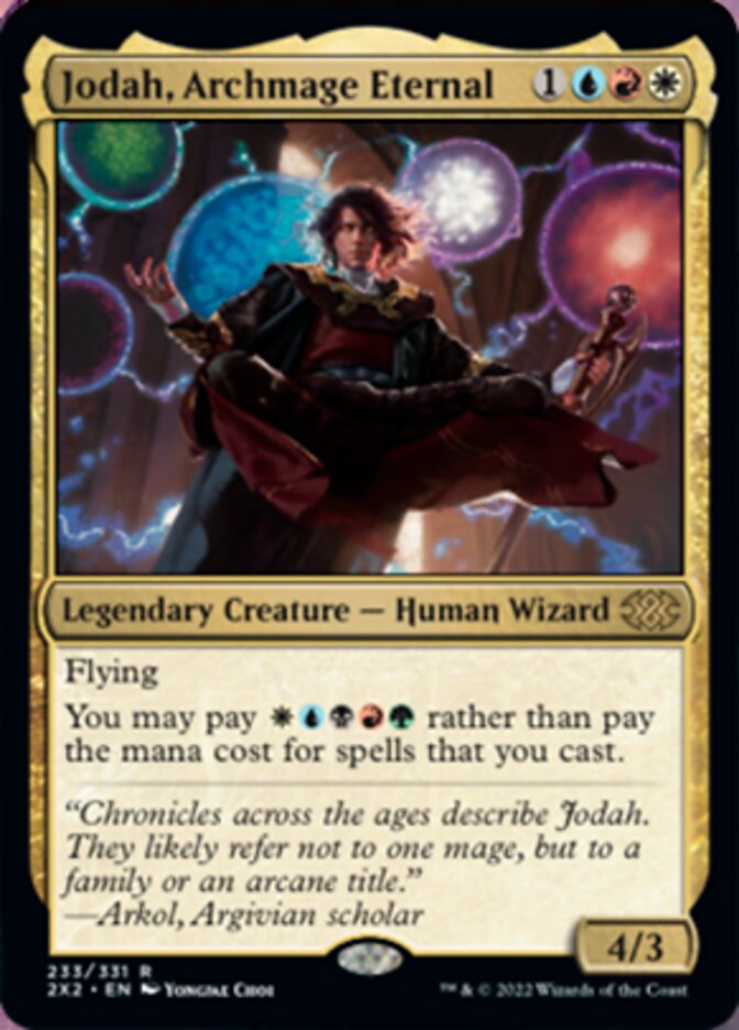 Jodah, Archmage Eternal [Double Masters 2022] | Grognard Games