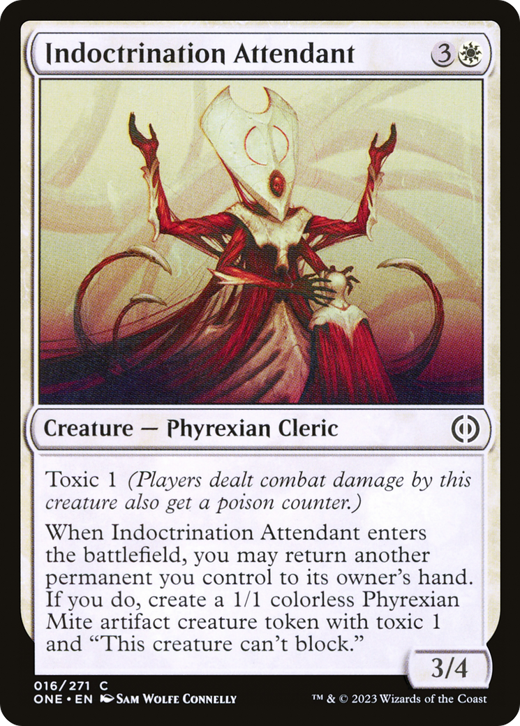 Indoctrination Attendant [Phyrexia: All Will Be One] | Grognard Games