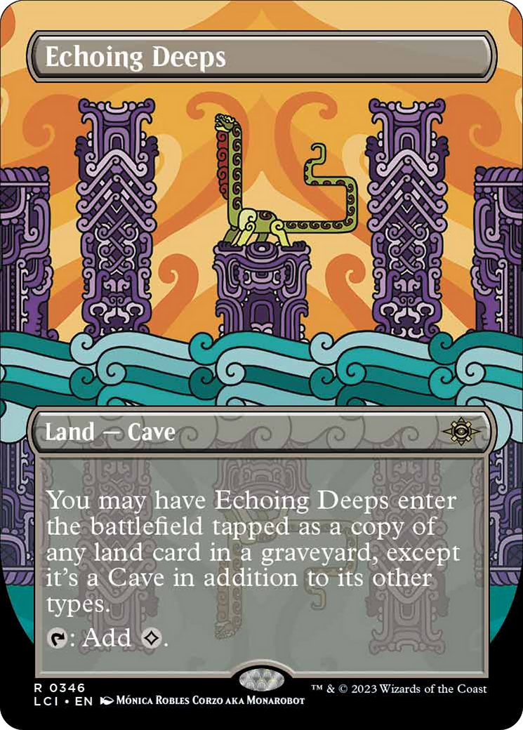 Echoing Deeps (Borderless) [The Lost Caverns of Ixalan] | Grognard Games