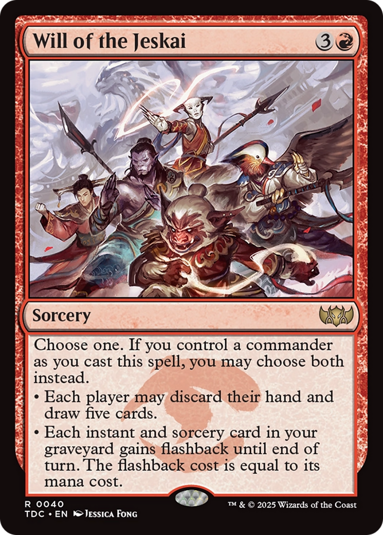Will of the Jeskai [Tarkir: Dragonstorm Commander] | Grognard Games