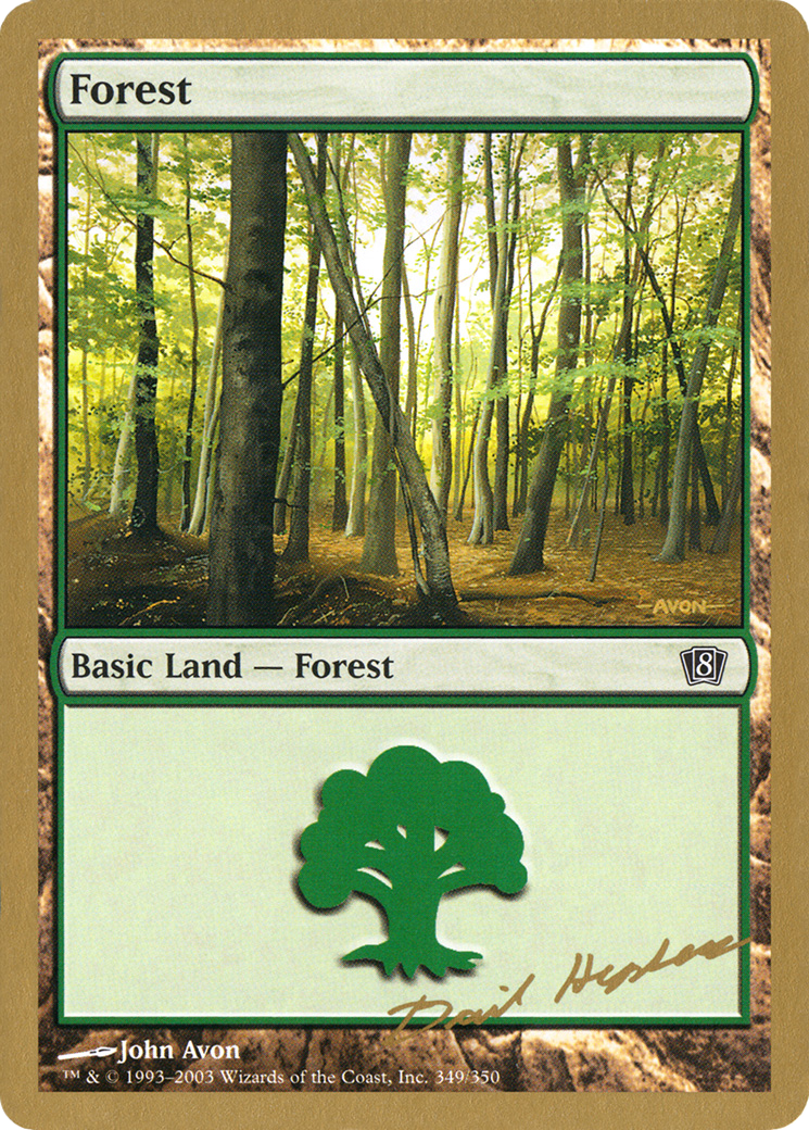 Forest (dh349) (Dave Humpherys) [World Championship Decks 2003] | Grognard Games