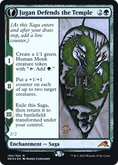 Jugan Defends the Temple // Remnant of the Rising Star [Kamigawa: Neon Dynasty Prerelease Promos] | Grognard Games