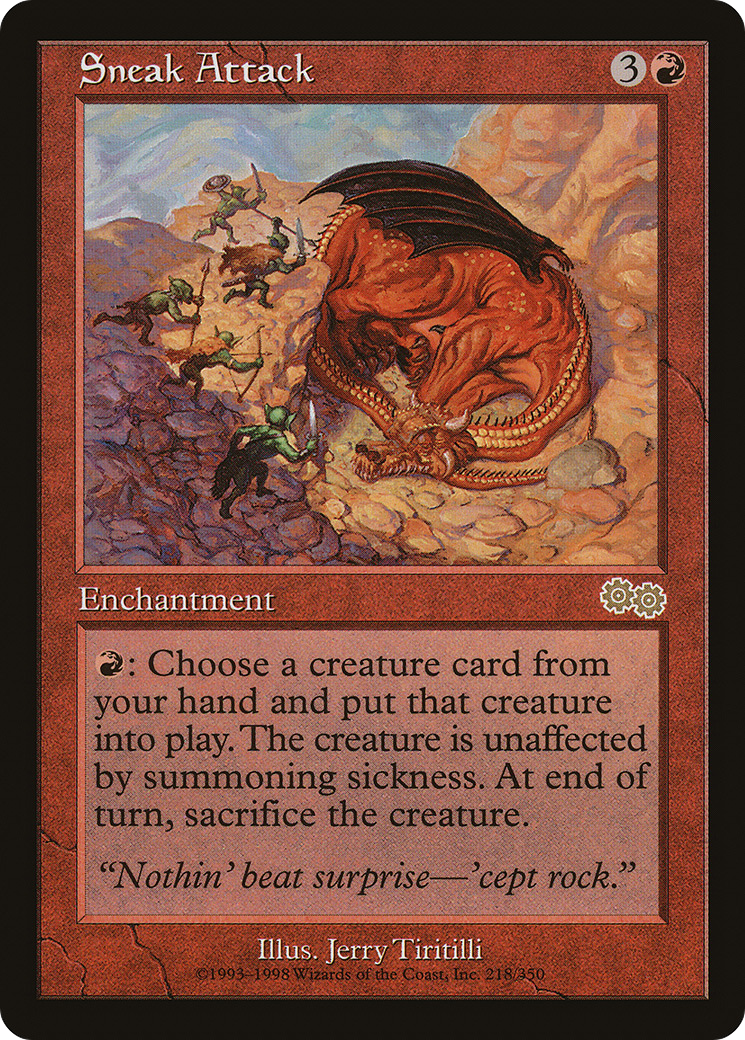 Sneak Attack [Urza's Saga] | Grognard Games