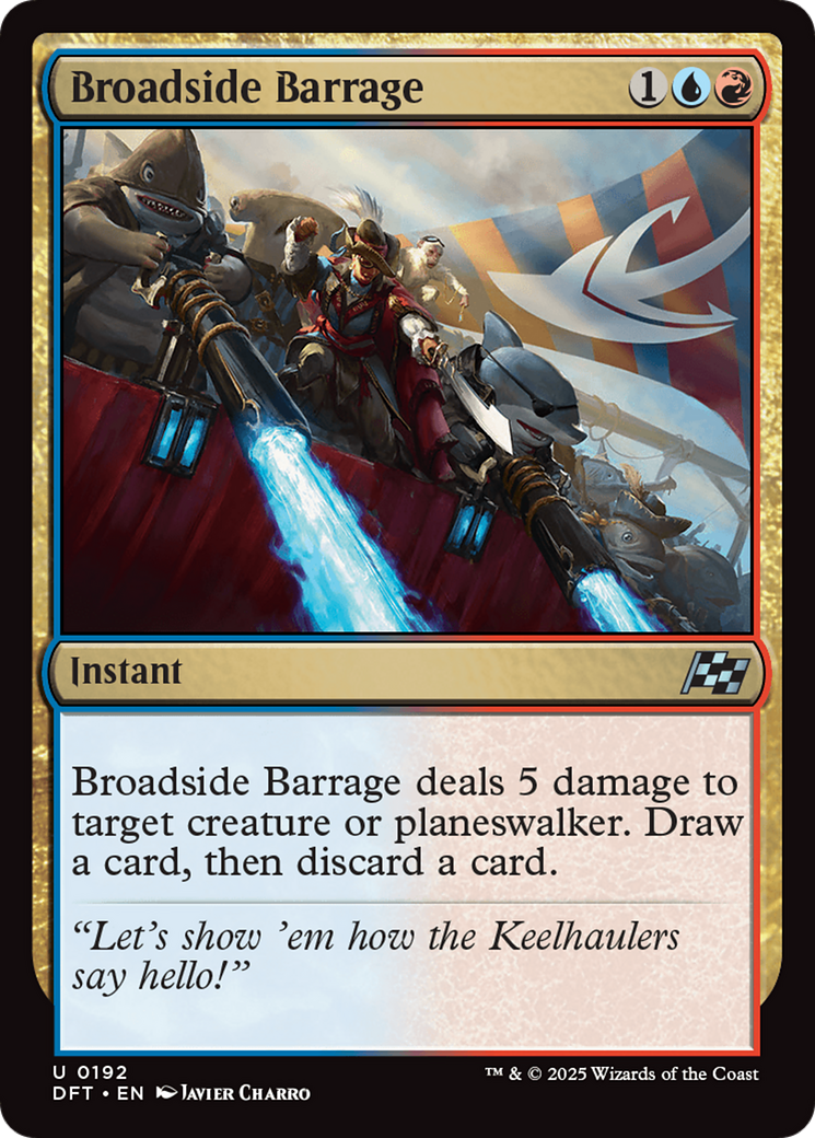 Broadside Barrage [Aetherdrift] | Grognard Games