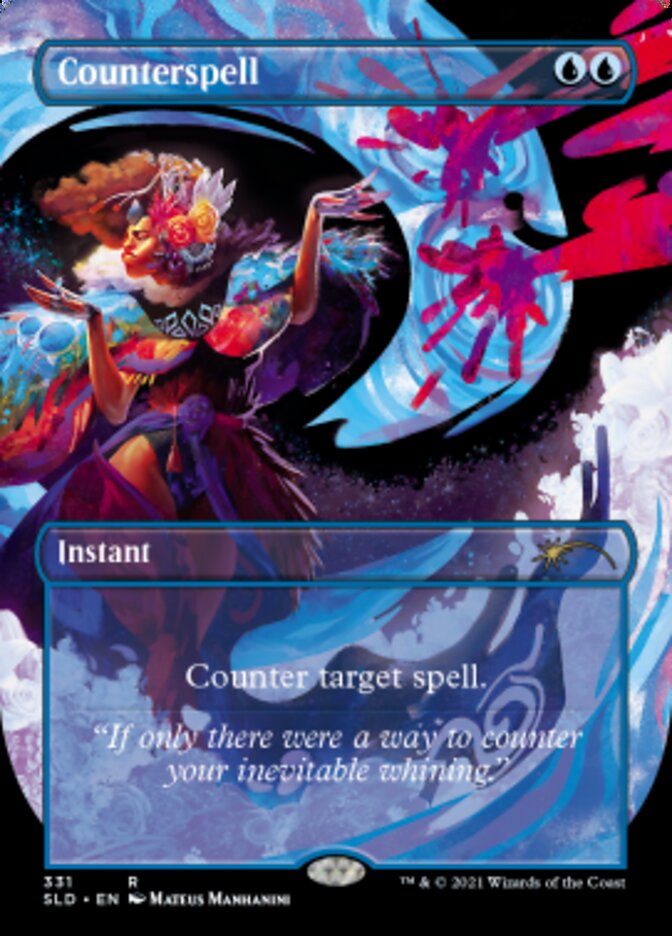 Counterspell (Borderless) [Secret Lair Drop Series] | Grognard Games