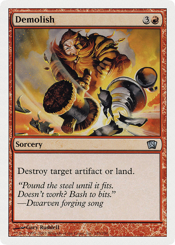 Demolish [Eighth Edition] | Grognard Games