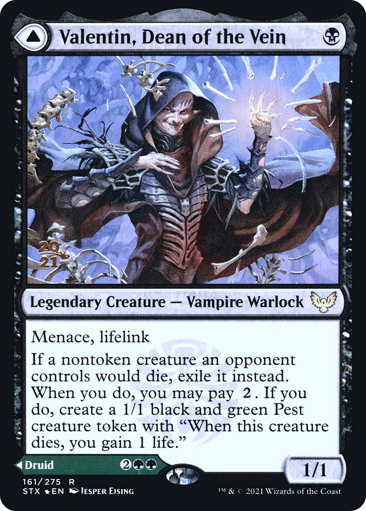 Valentin, Dean of the Vein // Lisette, Dean of the Root [Strixhaven: School of Mages Prerelease Promos] | Grognard Games
