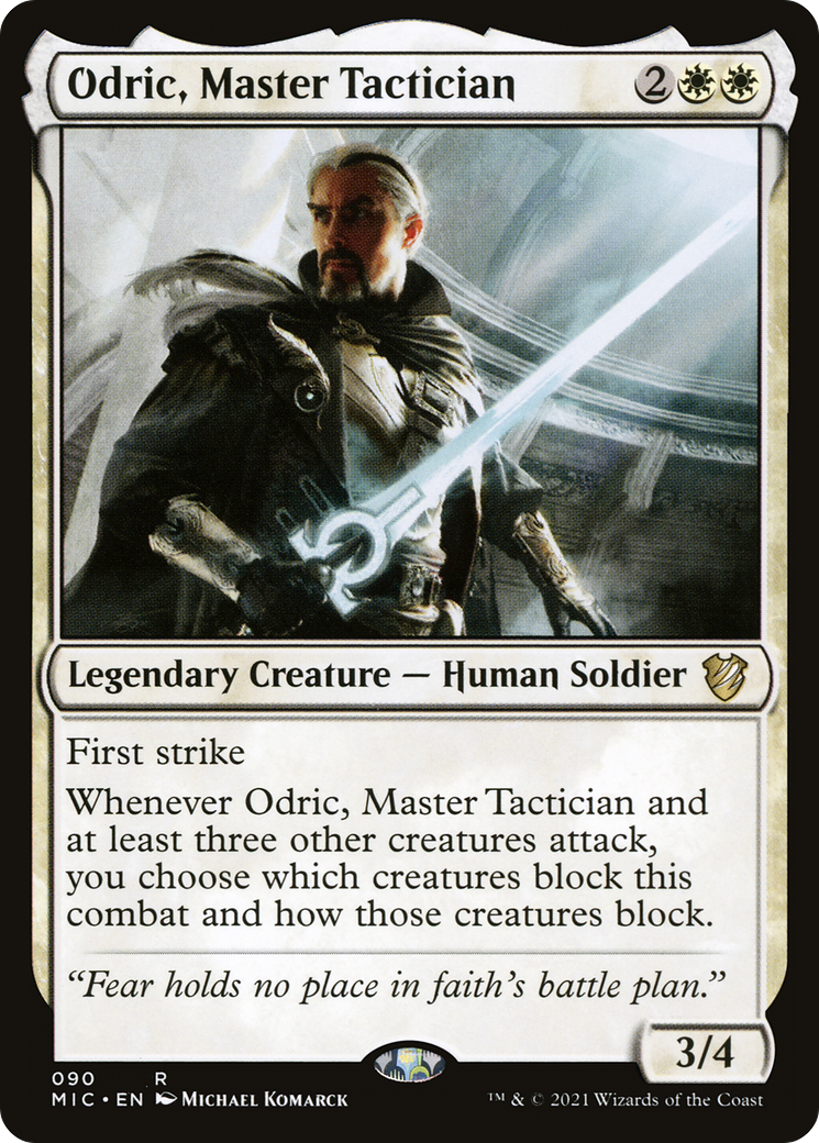 Odric, Master Tactician [Innistrad: Midnight Hunt Commander] | Grognard Games