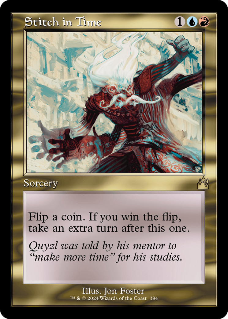 Stitch in Time (Retro Frame) [Ravnica Remastered] | Grognard Games