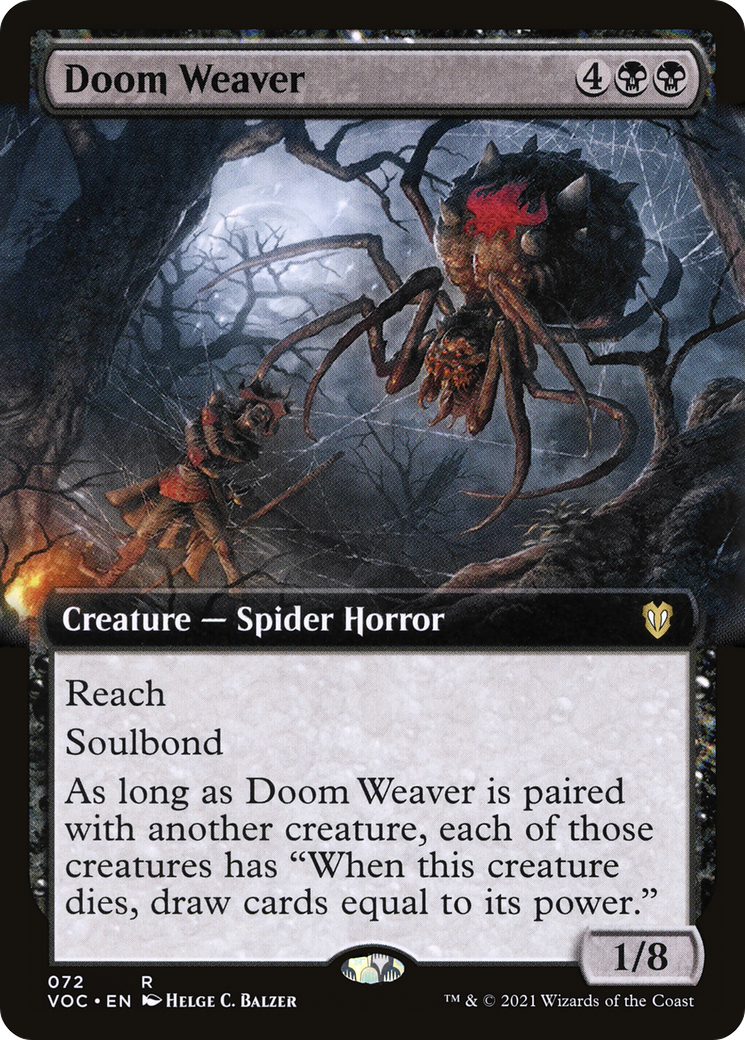 Doom Weaver (Extended) [Innistrad: Crimson Vow Commander] | Grognard Games