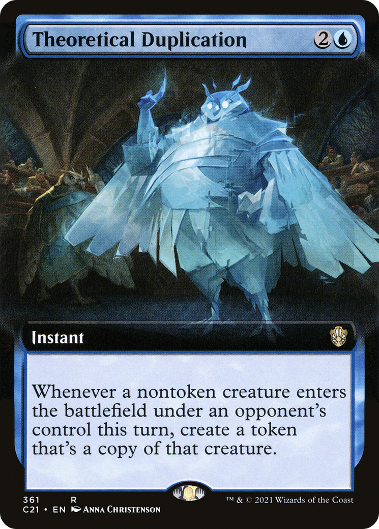 Theoretical Duplication (Extended) [Commander 2021] | Grognard Games