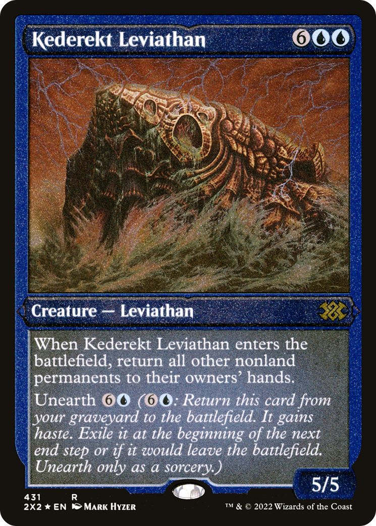 Kederekt Leviathan (Foil Etched) (2X2-431) - Double Masters 2022 Foil | Grognard Games