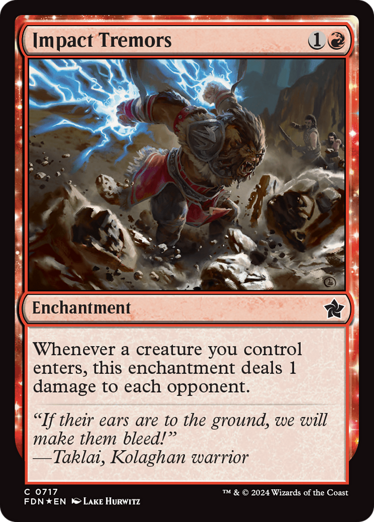 Impact Tremors [Foundations] | Grognard Games
