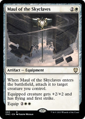 Maul of the Skyclaves [Phyrexia: All Will Be One Commander] | Grognard Games