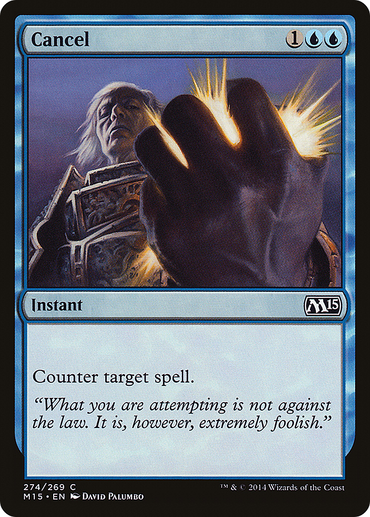 Cancel (M15-274) - Magic 2015 Foil | Grognard Games