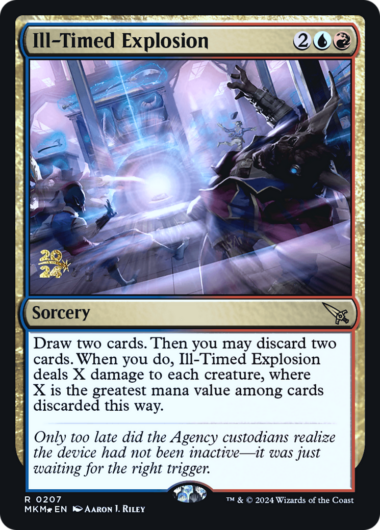 Ill-Timed Explosion [Murders at Karlov Manor Prerelease Promos] | Grognard Games