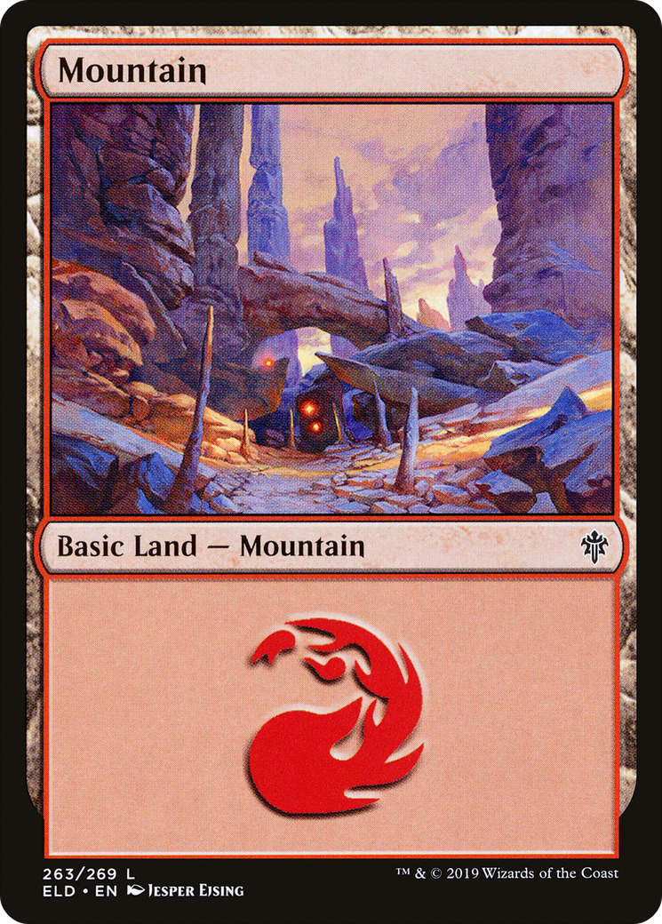 Mountain (263) [Throne of Eldraine] | Grognard Games