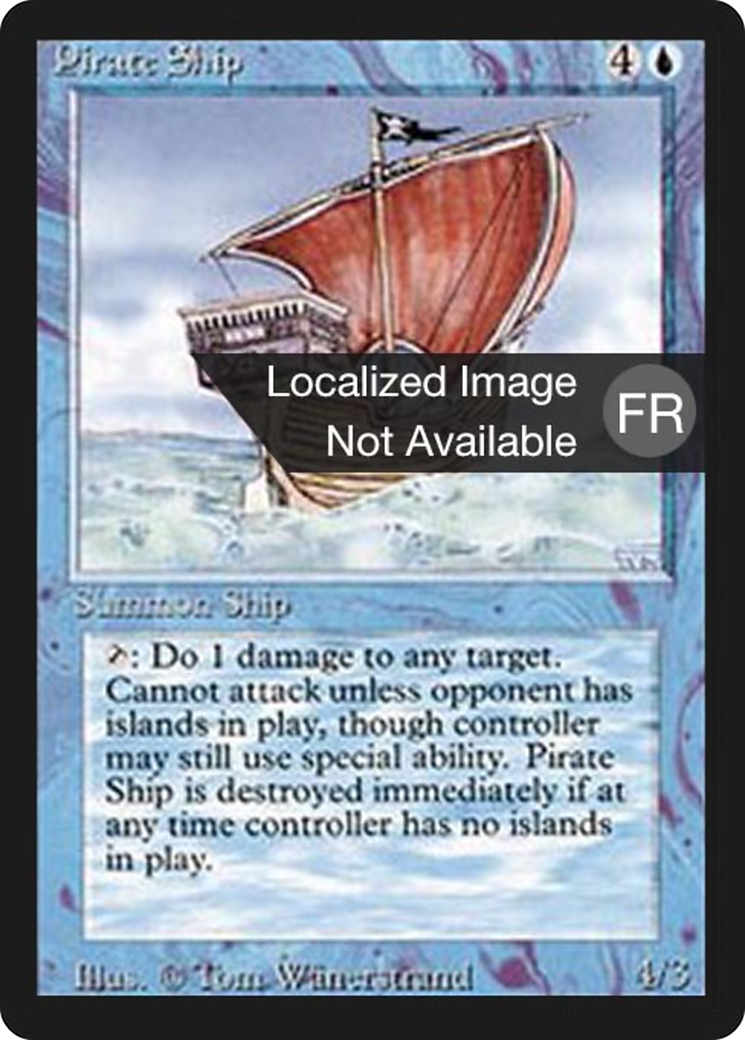 Pirate Ship [Foreign Black Border] | Grognard Games