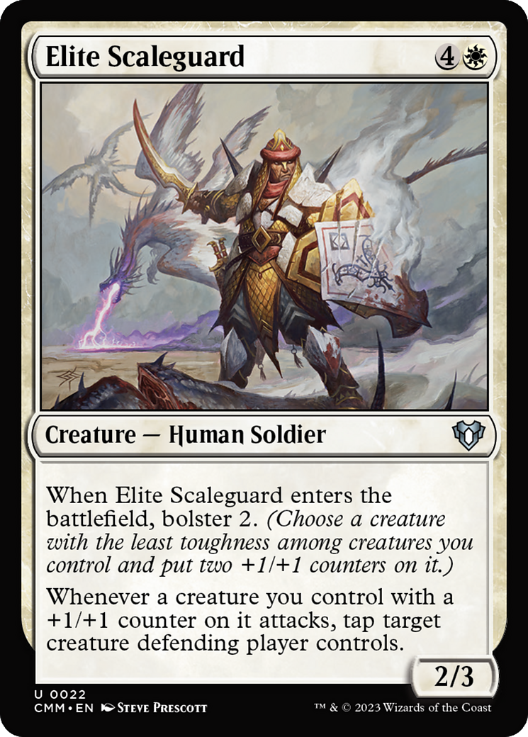 Elite Scaleguard [Commander Masters] | Grognard Games