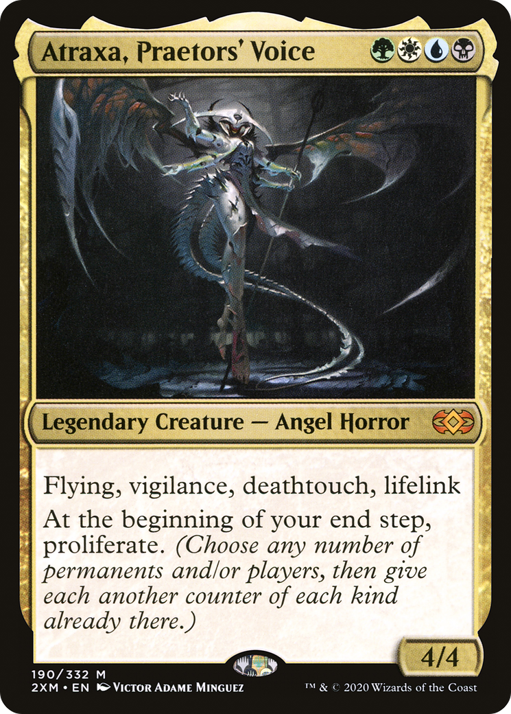 Atraxa, Praetors' Voice [Double Masters] | Grognard Games