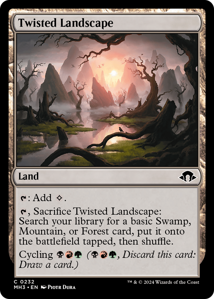 Twisted Landscape [Modern Horizons 3] | Grognard Games