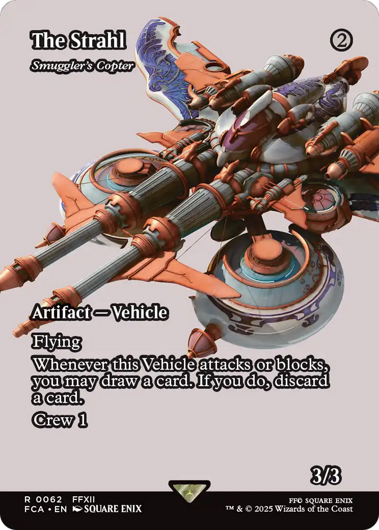 The Strahl - Smuggler's Copter (Showcase) (FCA-062) - FINAL FANTASY: Through the Ages | Grognard Games