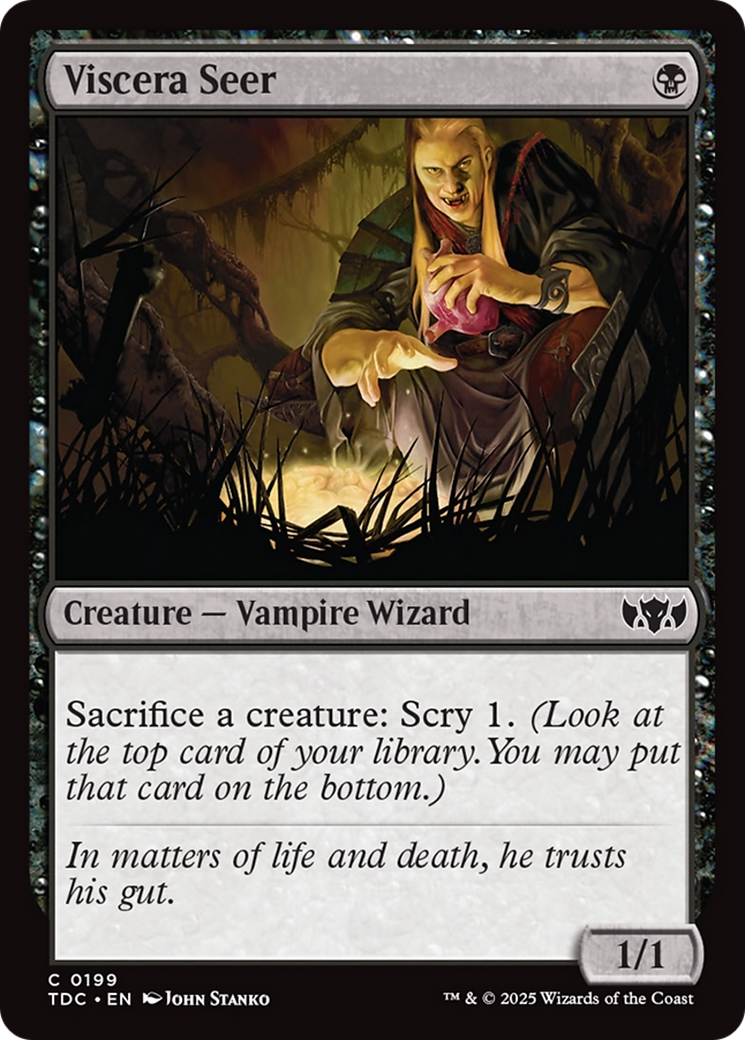 Viscera Seer [Tarkir: Dragonstorm Commander] | Grognard Games