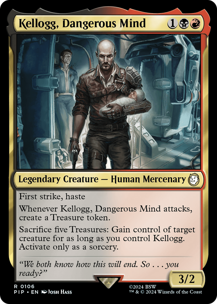 Kellogg, Dangerous Mind [Fallout] | Grognard Games