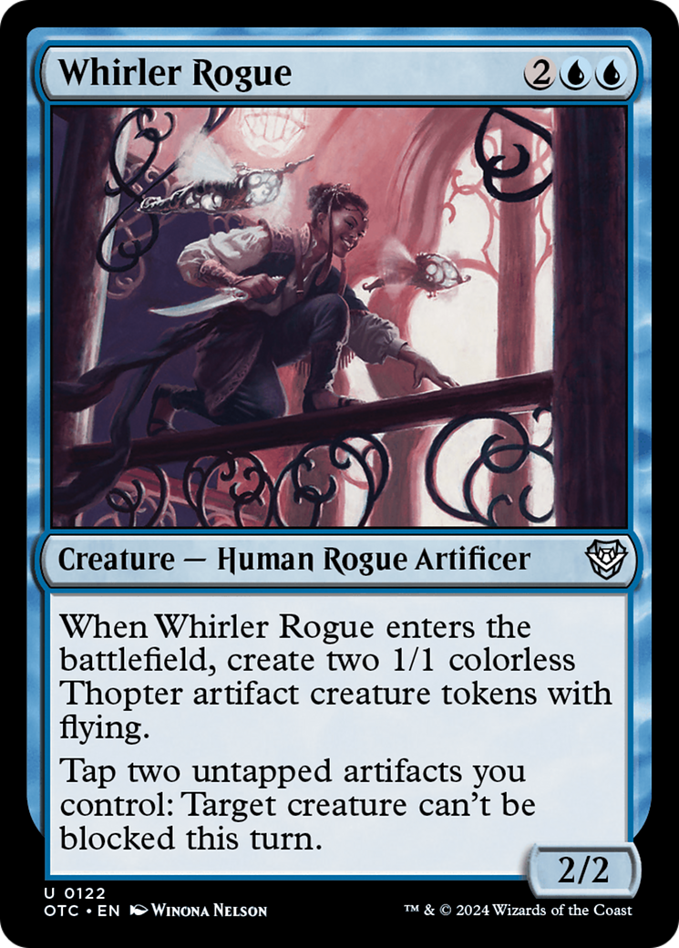 Whirler Rogue [Outlaws of Thunder Junction Commander] | Grognard Games