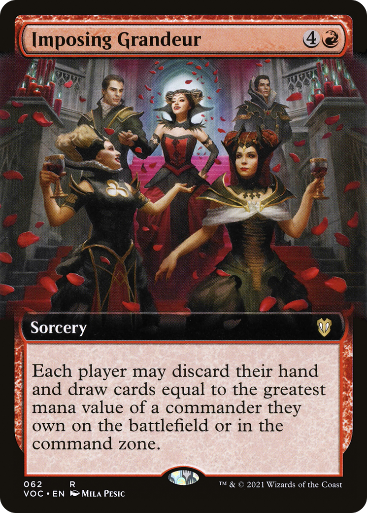 Imposing Grandeur (Extended) [Innistrad: Crimson Vow Commander] | Grognard Games