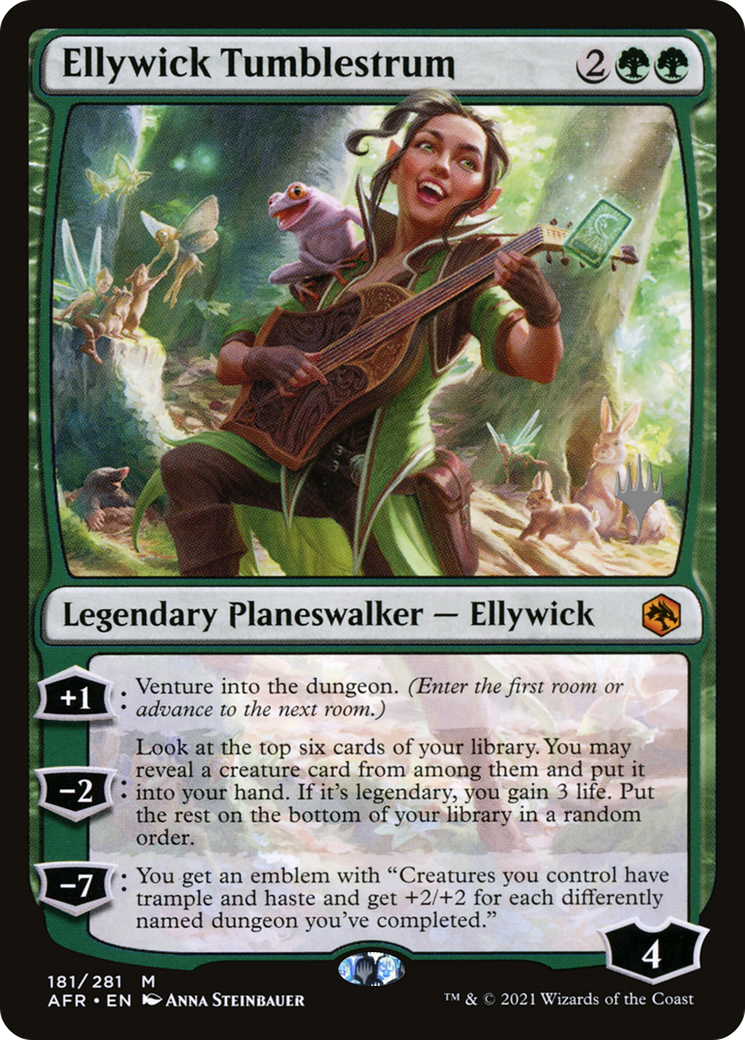 Ellywick Tumblestrum (Promo Pack) [Dungeons & Dragons: Adventures in the Forgotten Realms Promos] | Grognard Games