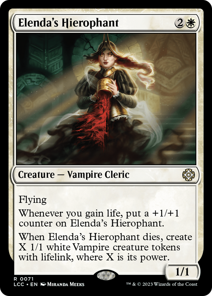 Elenda's Hierophant [The Lost Caverns of Ixalan Commander] | Grognard Games