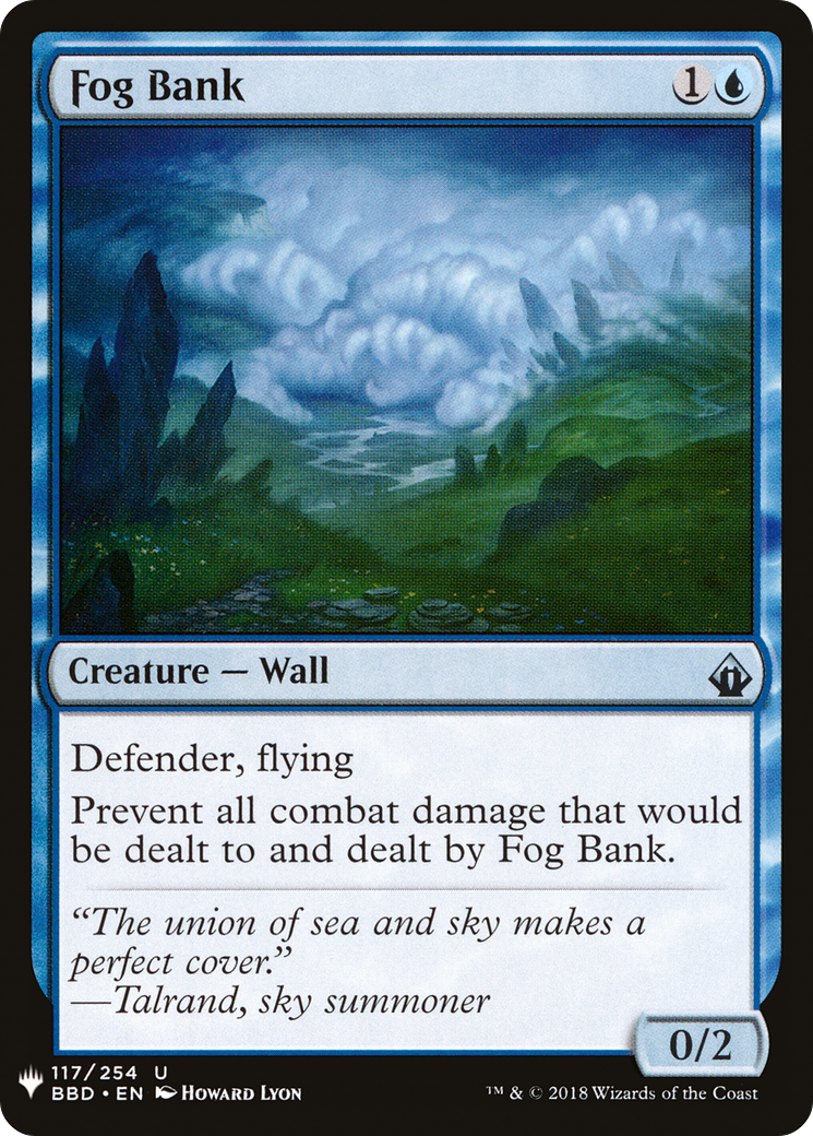 Fog Bank [Mystery Booster] | Grognard Games