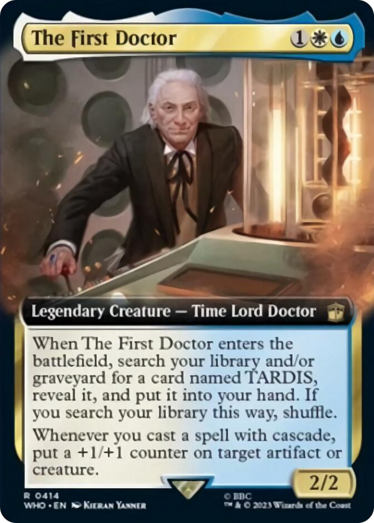 The First Doctor (Extended Art) [Doctor Who] | Grognard Games