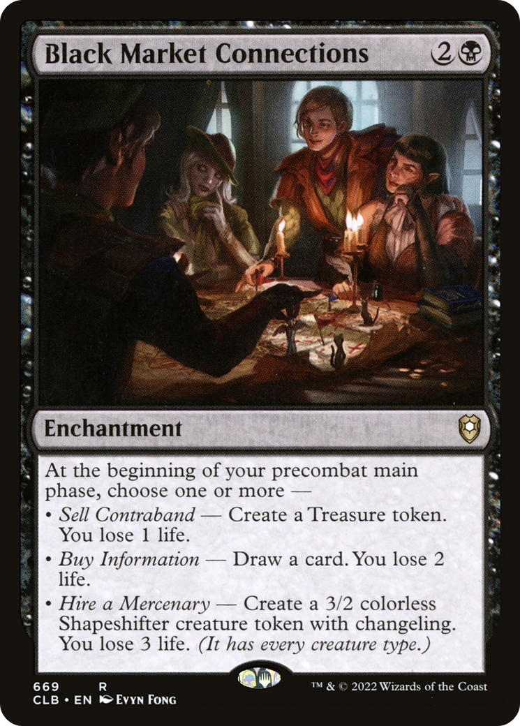 Black Market Connections [Commander Legends: Battle for Baldur's Gate] | Grognard Games