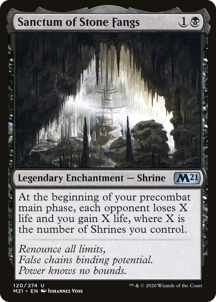 Sanctum of Stone Fangs [Core Set 2021] | Grognard Games