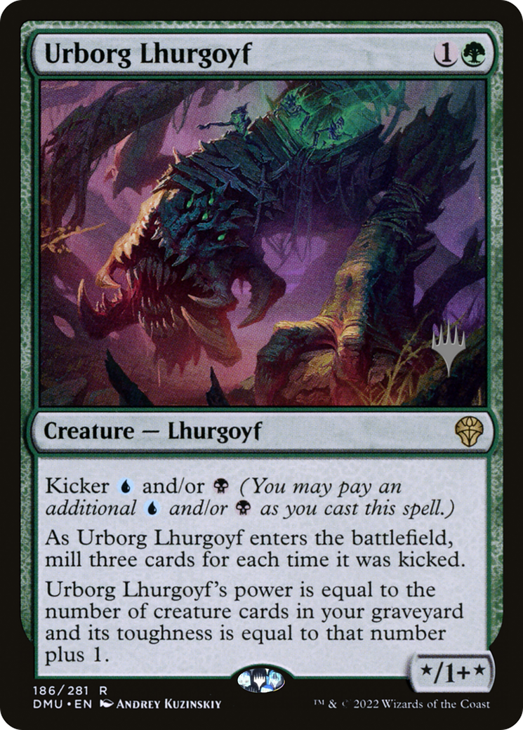 Urborg Lhurgoyf (Promo Pack) [Dominaria United Promos] | Grognard Games